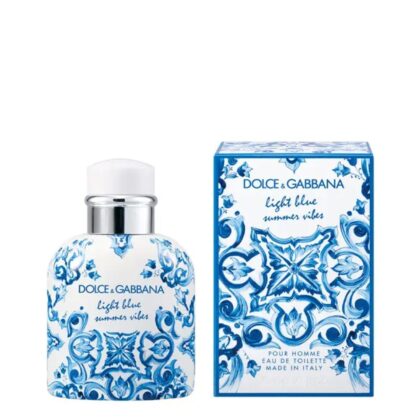 Perfume Dolce & Gabbana Light Blue Summer Vibes - 100 ml - Eau de Toilette - Hombre